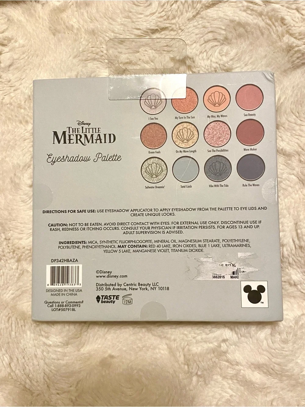 Disney licensed eyeshadow